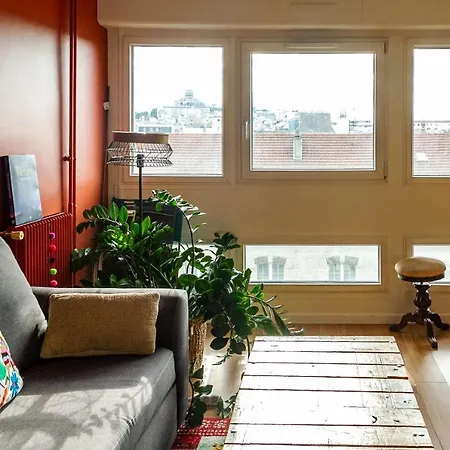 Romantic Apt With Balcony And View On Montmartre Appartamento *